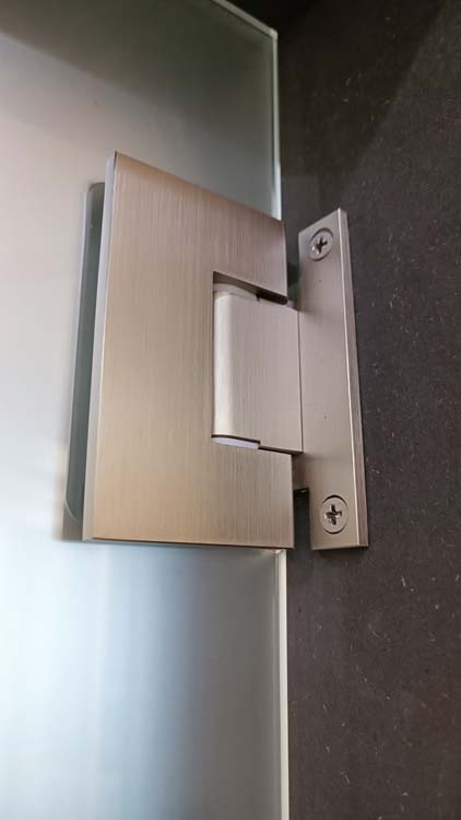 Charnière premium vetro inox pour porte en verre par pièce