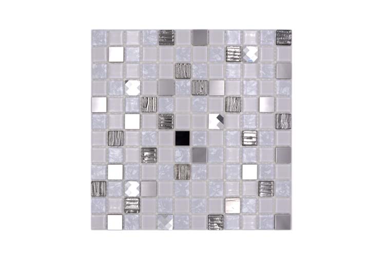 Mosaïque Crystal Verre brillant 30x30cm
