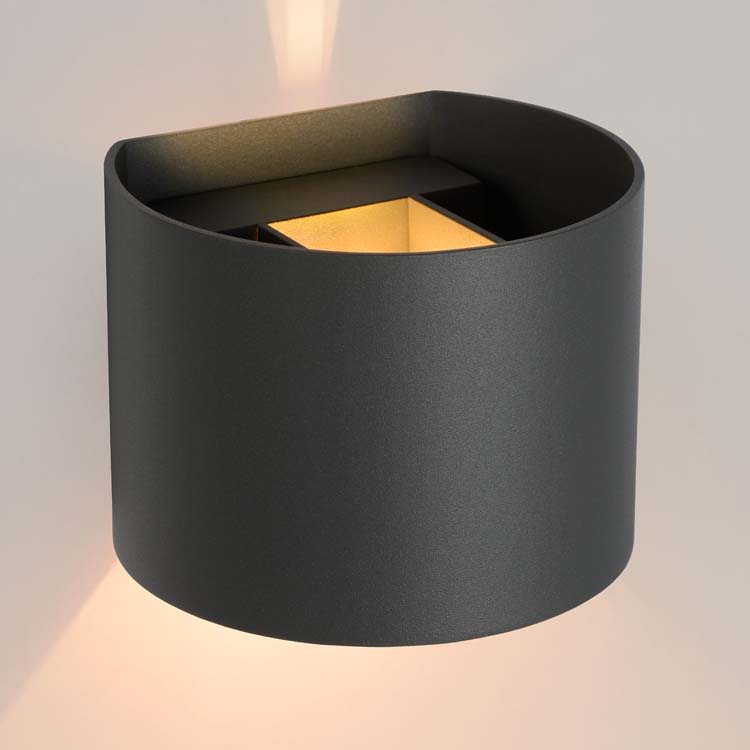 Lucide XIO - Wandlamp - LED Dimb. - G9 - 1x4W 2700K - Grijs