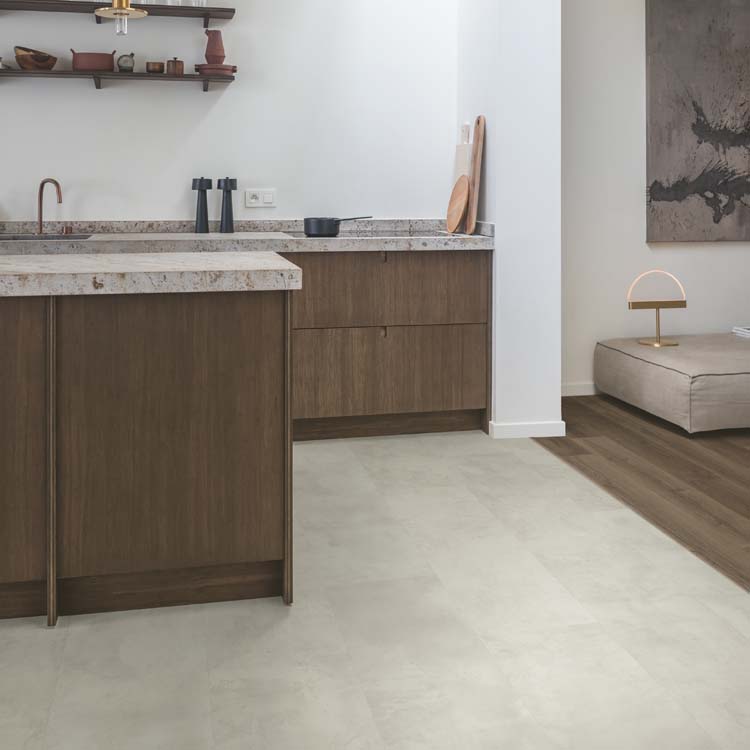 Stratifié Quick-Step Muse 8mm gris 120x39,6cm