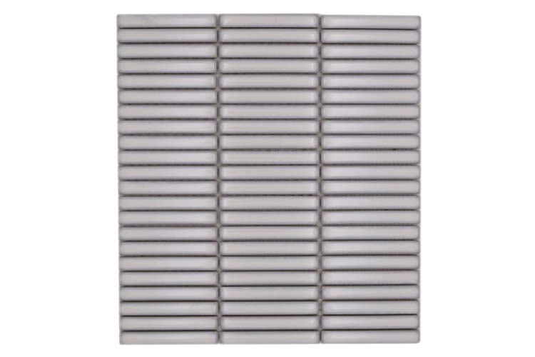 Mosaïque Finger 9cm vieux blanche gloss 28,2x30,8