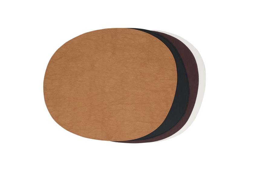 Placemat Dinner organisch kunststof beige 43,5x36,5cm