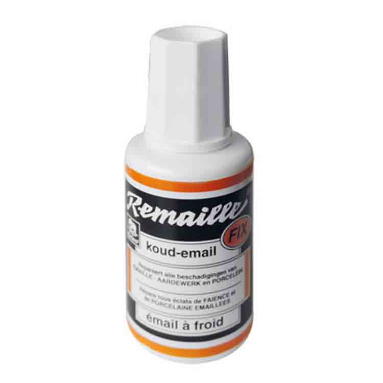 Lacque pour reparation blanc emaille