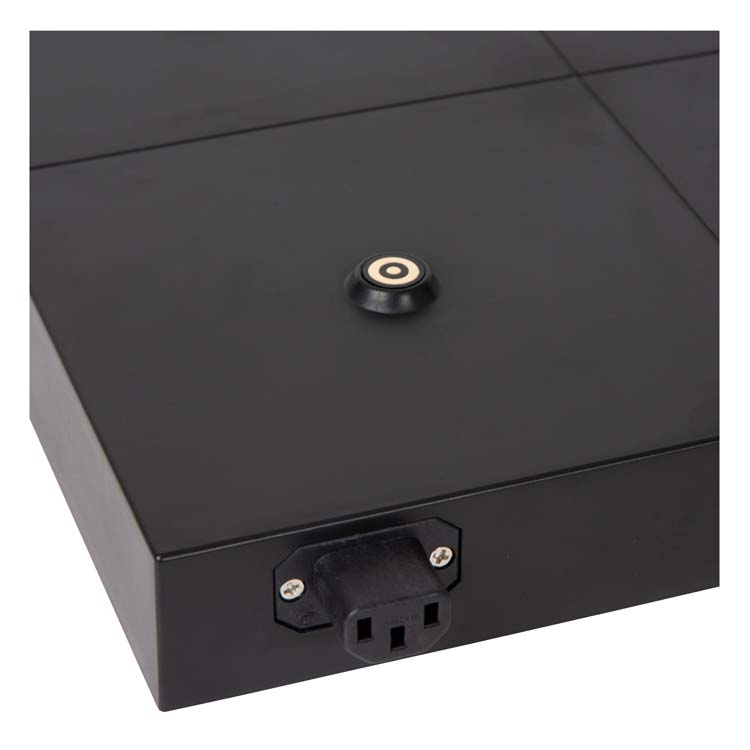Lucide THE DOCK - Draadloze oplader / oplaadstation / Wireless charger - Max. 6 lampen - Zwart