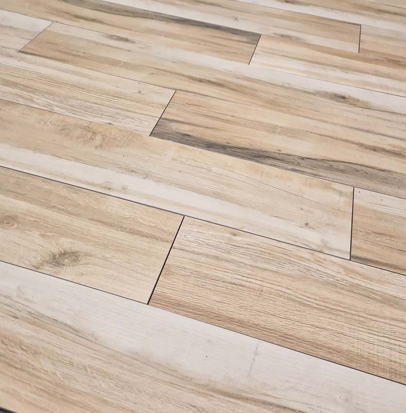Carrelage imitation parquet Limaya aspect chêne 20x120cm