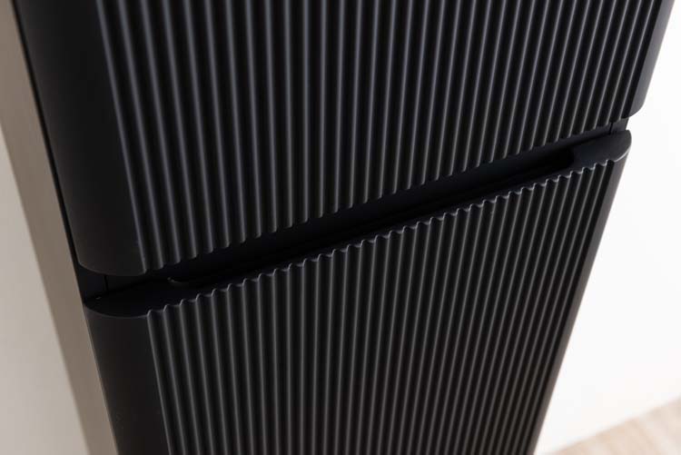 Kolomkast Julia mat zwart hangend 170x40x35cm