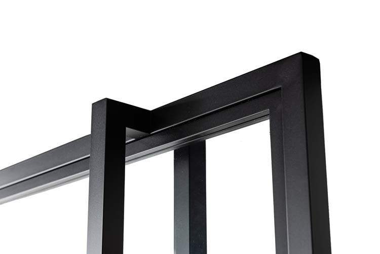 Porte intérieure pivotante Fer forgé 4W Tirza 880 x 2040 mm 