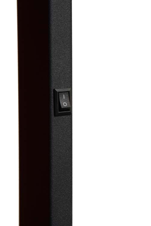 Lucide MIZUKO - Lampadaire / lampe de lecture - Ø 13 cm - E14 - Noir