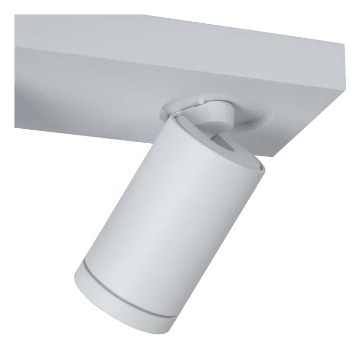 Plafonnier - blanc - 2xGU10 - 5W - IP44