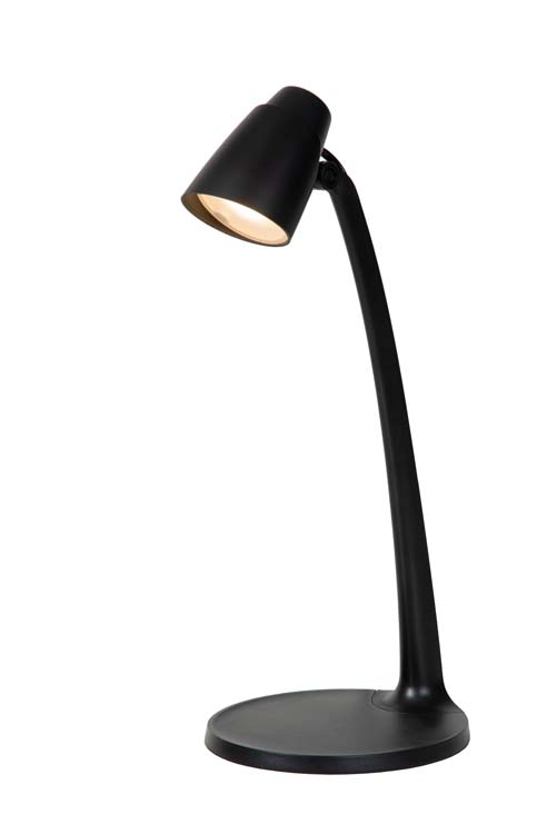 Lampe de bureau - noir - H40cm - LED - 4,5W - 3000K