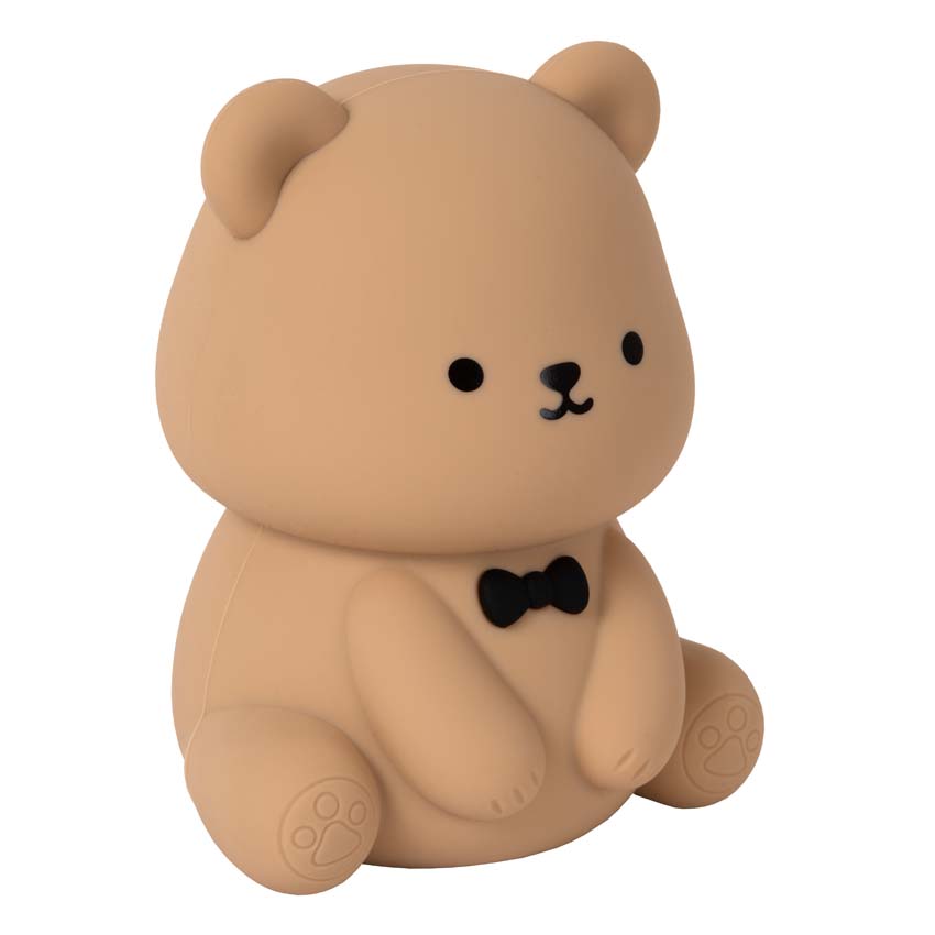 Lucide Essential Pincha Rabbit - Lampe de table rechargeable pour enfants - Batterie - LED 3 niveaux dimmable - RGB - Blanc