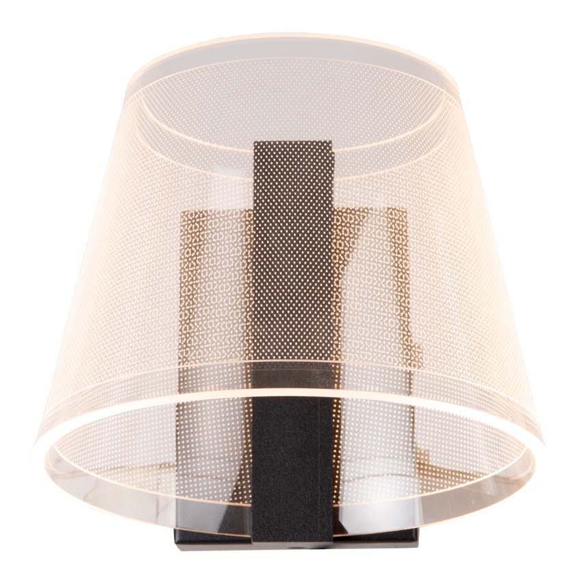 Lucide KORGIS - Applique murale Salle de bains - LED - 1x10W 3000K - IP44 - Transparent