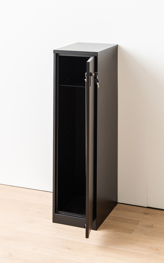 Pakketbrievenbus Wexley zwart met cijferslot