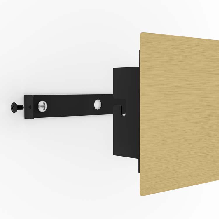 Applique murale - dorée - 20x10x4cm - LED - 1x6W - 3000K