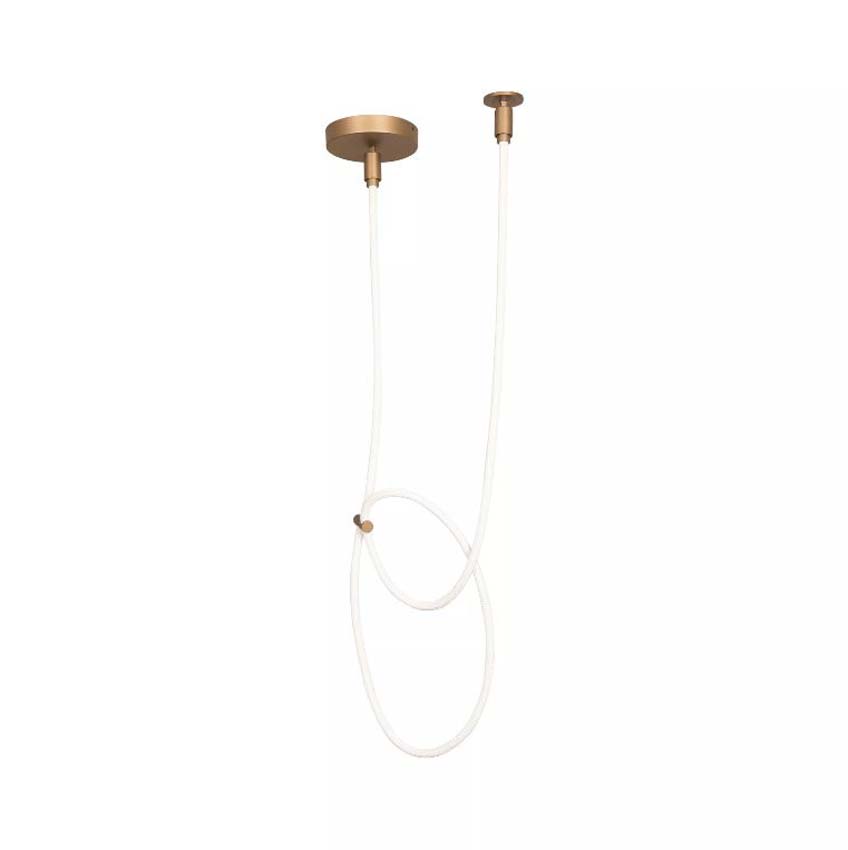 Lucide Vibes Janderin - Plafondlamp - LED Dimbaar - CCT - 1x36W 2200K/3300K - Champagne