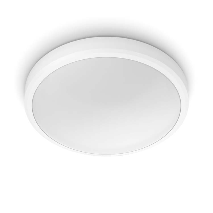 Plafondlamp Wit 17W 2700K IP44