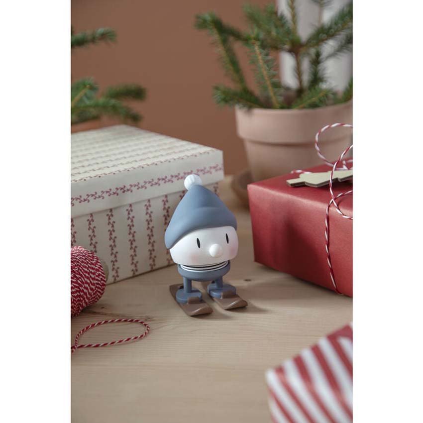 Hoptimist bumble ski de Noël bleu