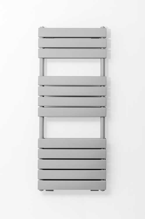 Radiateur sèche-serviette Xerxes double gris 120 x 50 cm 1224 Watt
