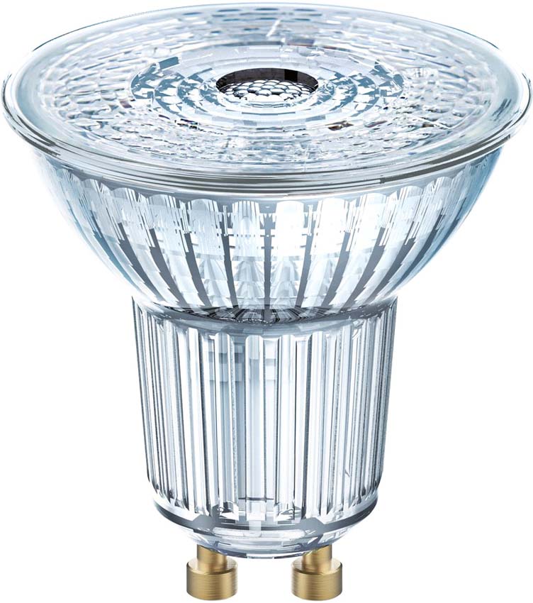 Lamp - GU10 - transparant - Ø5 x 5,5cm - niet dimbaar - 4,3W - 350 Lumen - 2700K - SET van 5