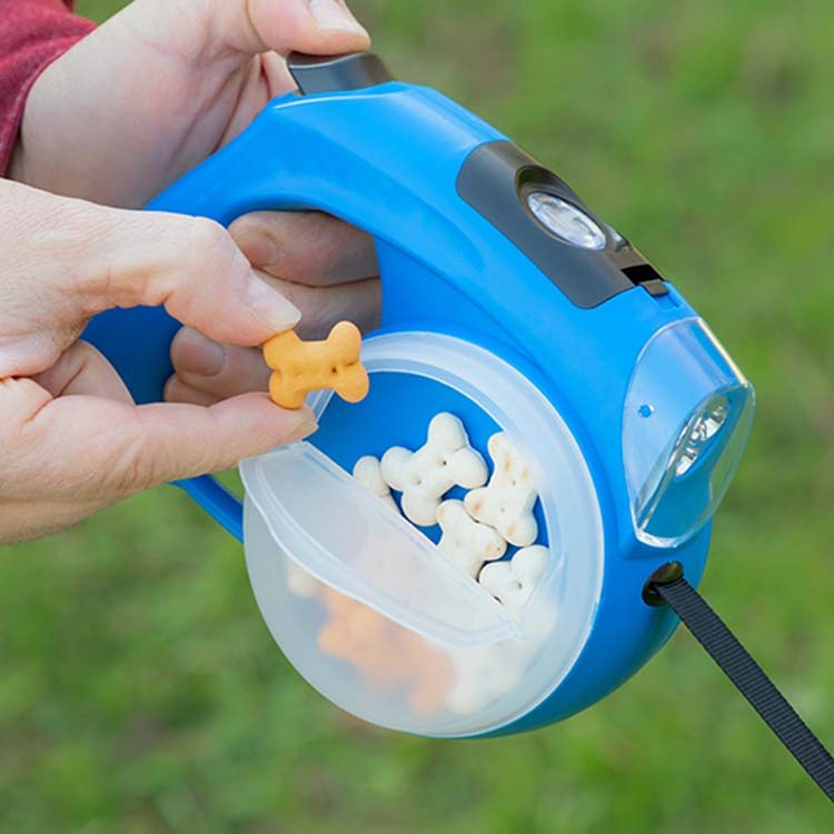 Hondenriem 6 in 1 intrekbaar met lampje