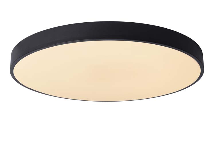 Plafonnier - Ø 60 cm - LED Dim. - 1x60W 2700K - 3 StepDim - Noir