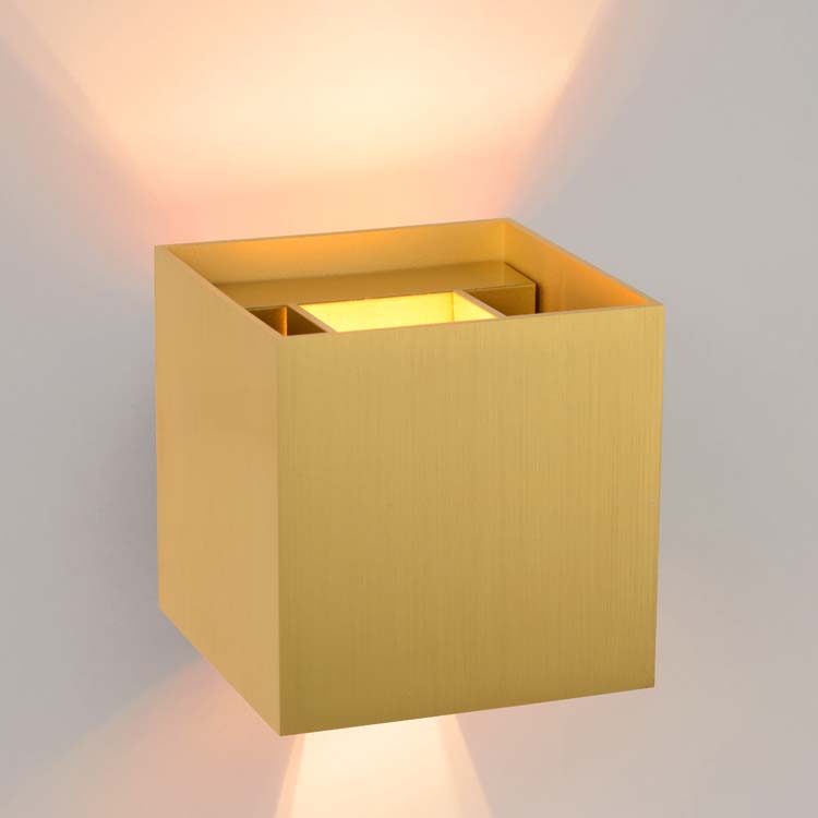 Applique murale - LED Dim. - G9 - 1x4W 2700K - Or Mat / Laiton