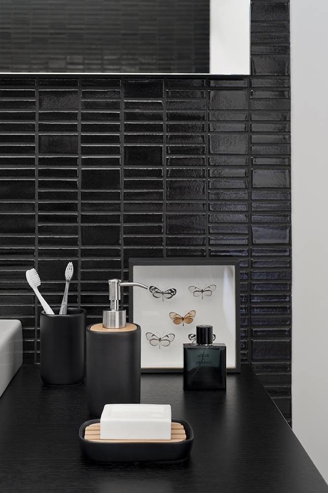 Distributeur de savon Aquanova Oscar noir
