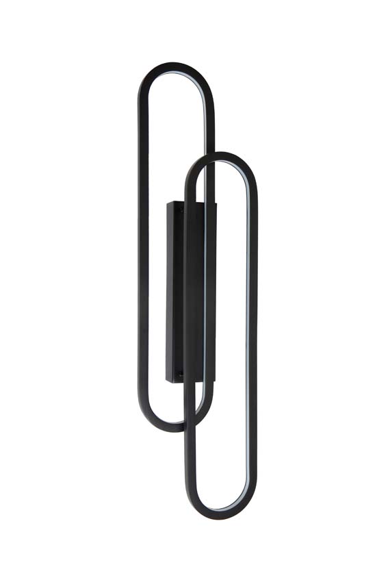 Lucide THELMA - Wandlamp - LED Dimb. - 1x35W 2700K - Zwart