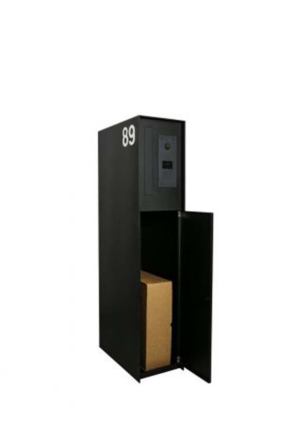 Pakketbrievenbus ONZO (eSafe) Fenix Front Connect zwart