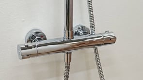 Doucheset thermostatisch Homer met cooltouch chroom