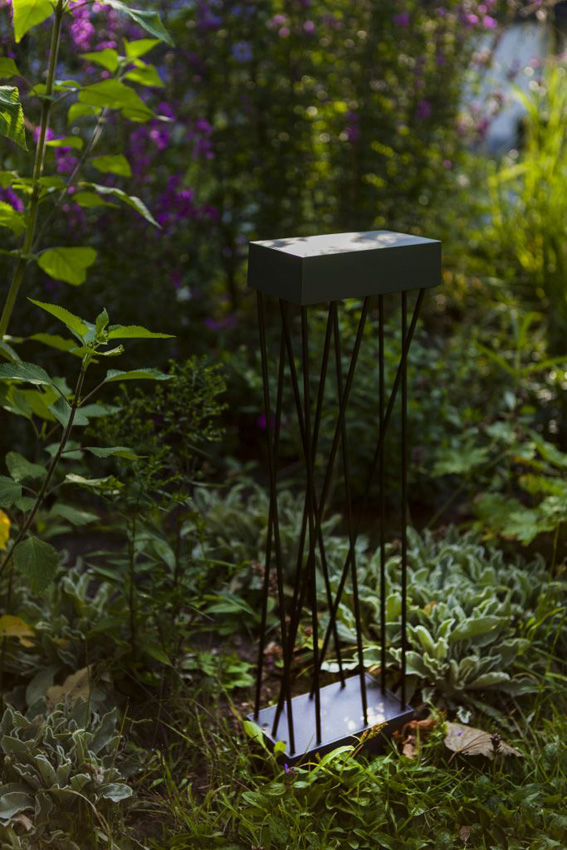 Buitenpaal - zwart - H60cm - LED - 1x10,5W - 3000K - IP54