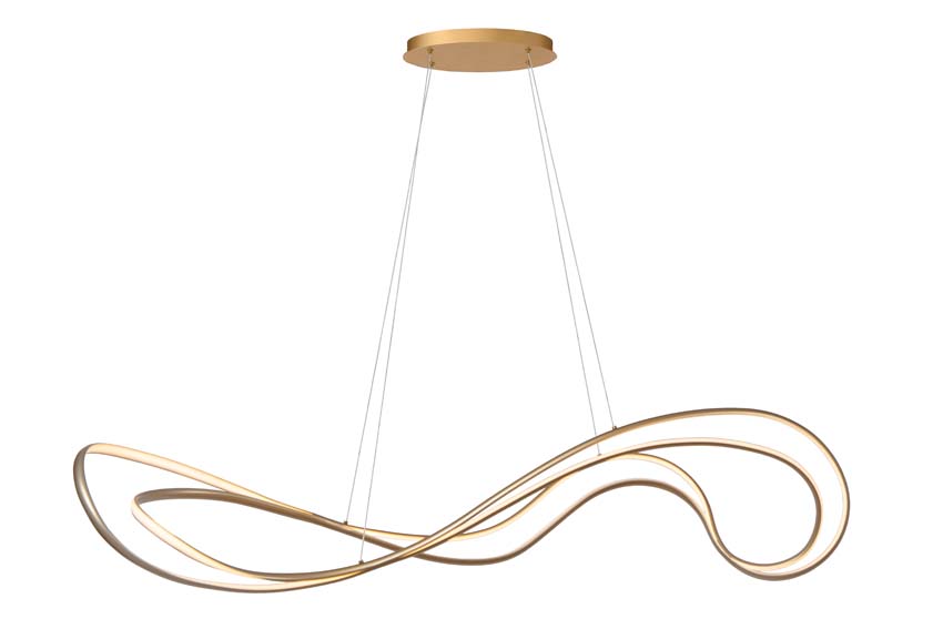 SARDANA - Suspension - LED Dim. - 1x54W 2700K - Or Mat / Laiton
