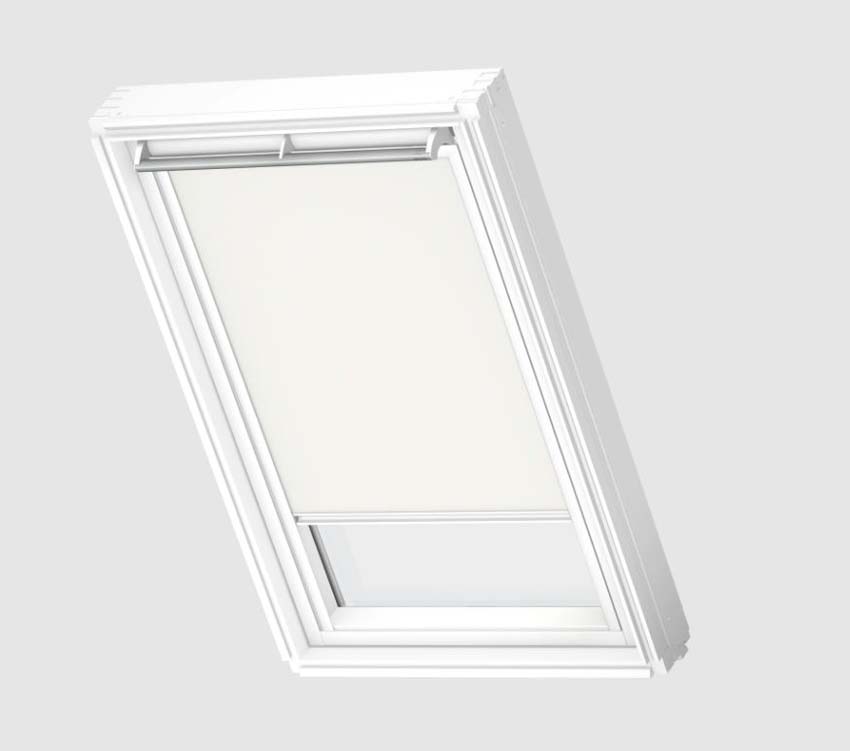 Store enrouleur Velux occultant à commande manuelle blanc PK10 1025SWL