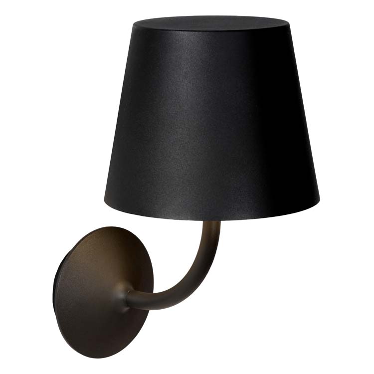 Wandlamp buiten - zwart - LED - 7W - 3000K - IP65