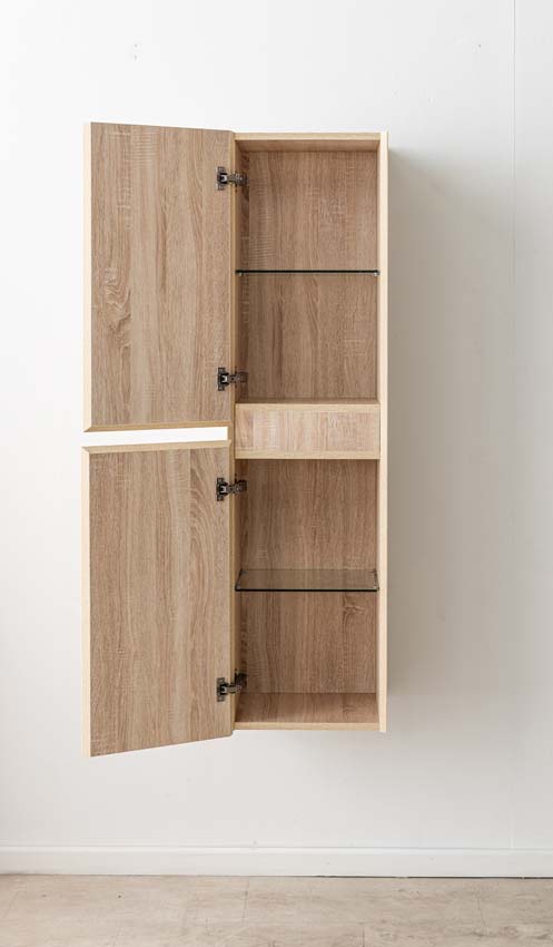Armoire à colonne Arizona chêne suspendu 150x40x35cm
