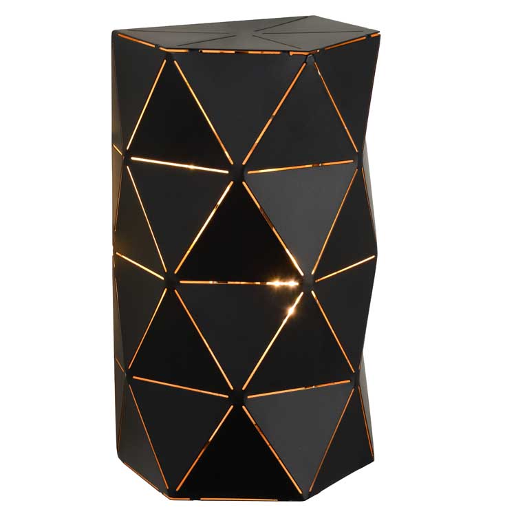 Lucide OTONA - Wandlamp - E14 - Zwart