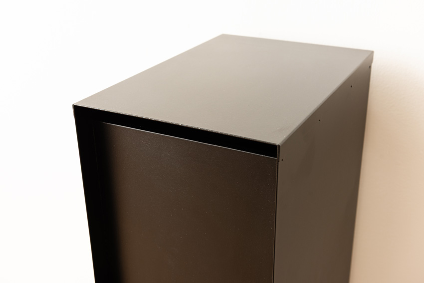 Pakketbrievenbus Wexley zwart met cijferslot