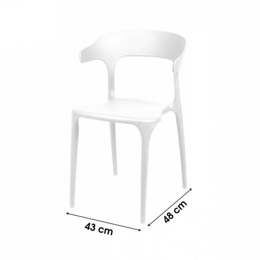 Chaise Billy blanche