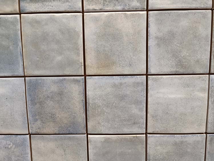 Carrelage mural Vic bleu marine brillant 10x10cm