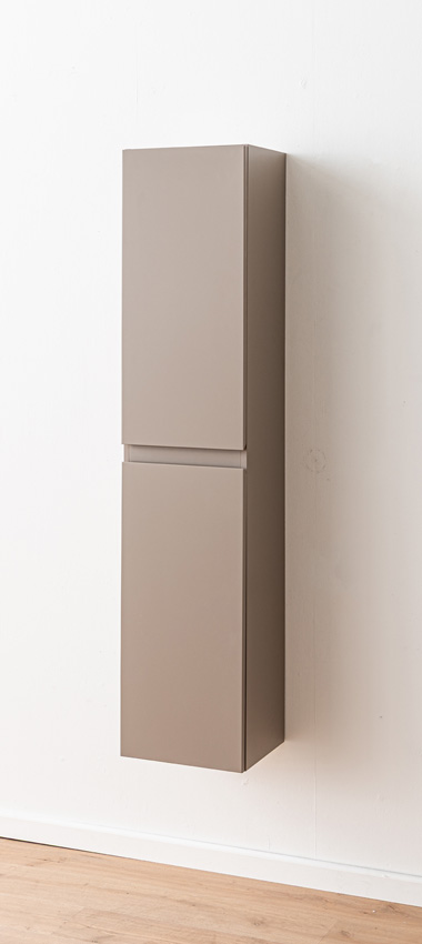 Kolomkast Trente taupe hangend 160x35x30cm