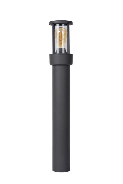 Lucide LORI - Sokkellamp Buiten - 1xE27 - IP44 - Antraciet