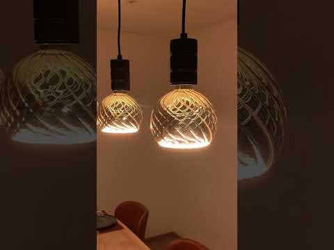 Rail lumineux design Béa noir set 1,8m 5 lustres Smokey Grey E27 5x6W