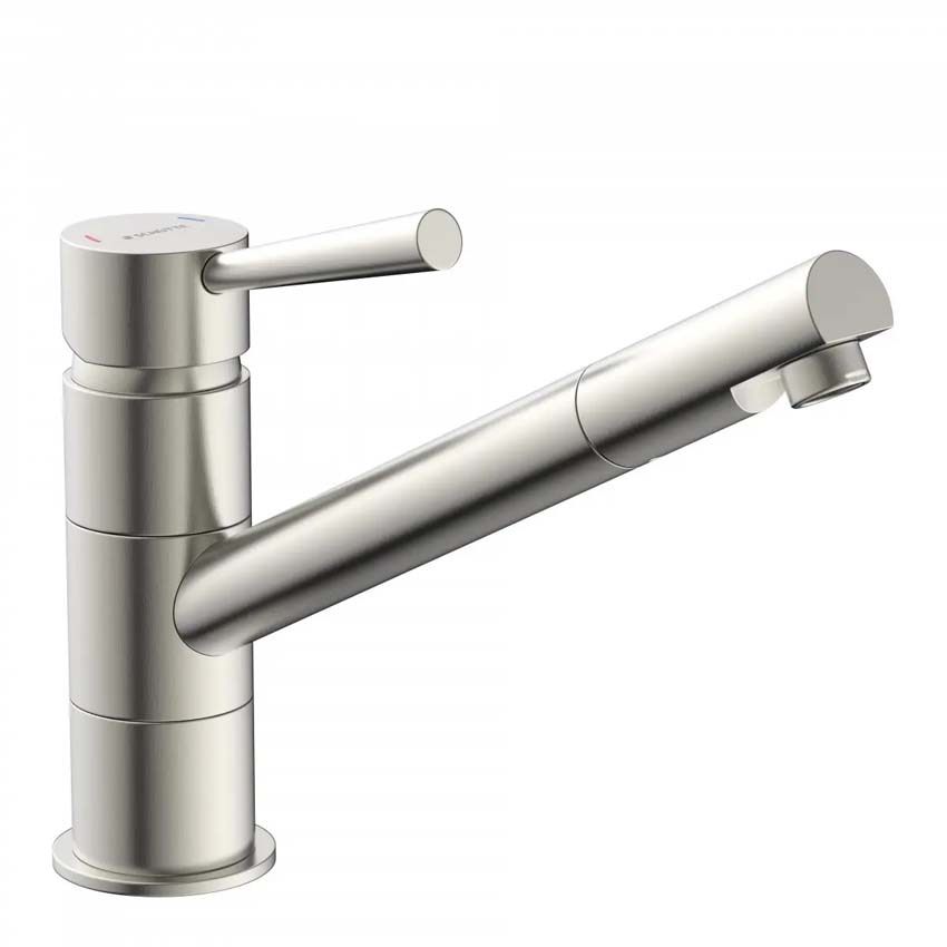 Keukenkraan Fay inox-look