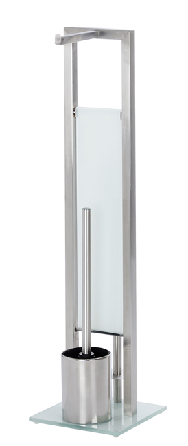 Valet de toilette Wenko Rivalta inox