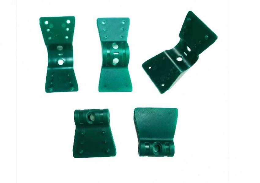 Clips voor zichtdoek groen 20 stuks