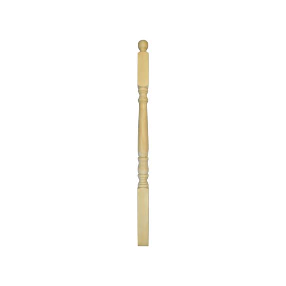 Gedraaide paal in den 130x7x7cm