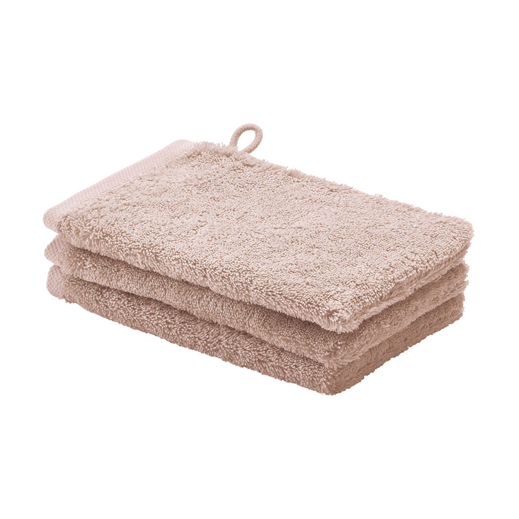 Gant de toilette Aquanova London 16x22cm rose