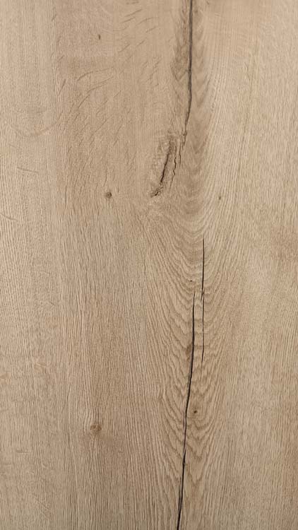 Complete deur tubespaan Nature wood vertic + zwarte deurkast 63cm