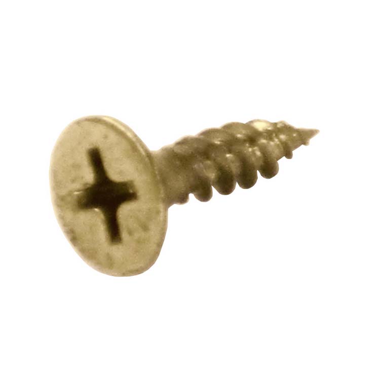 Vis paumelle 17mm cuivre titanium
