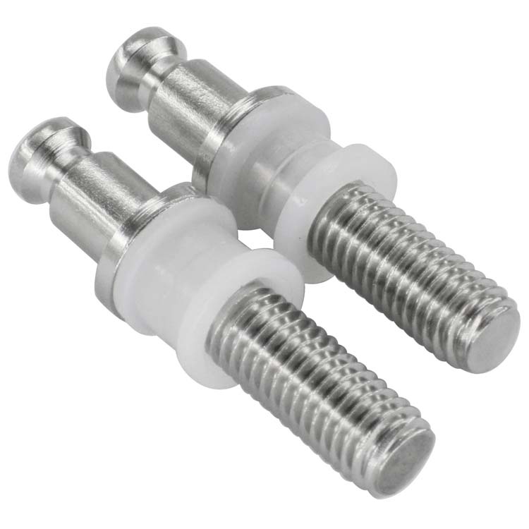 Kit de connexion tirant inox plus pour porte en verre